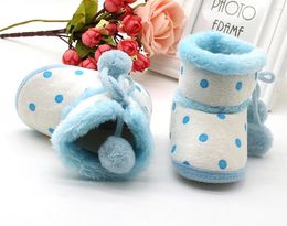 First Walkers Winter Boots For Boys And Girls Soft Warming Booties Infant Shoes Toddler Baby Snow Zapatillas