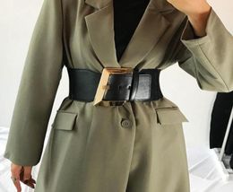 Belts Fashion Corset Belt Plus Size For Women Waist Elastic Cummerbund Black Wide Stretch Big Dress High Quality 20213717797