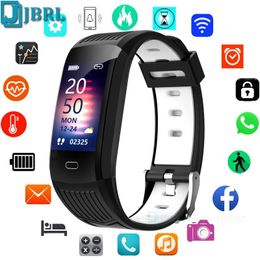 Watches 2021 Silicone Bracelet Smartwatch Men Women Smart Watch Fitness Tracker For Android iOS Smart Clock Sport Waterproof SmartWatch