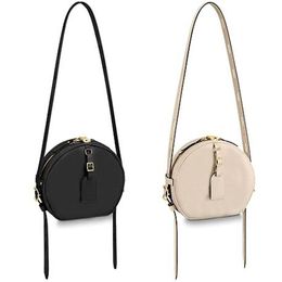 New Fashion Round Leather Embossing Cow Bags Shoulder Bag Handbags Purses Crossbody Portable Ladies Lutch Leisure Pochette Top Quality Qpsa
