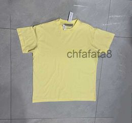 W52l Men's and Women's Fashion t Shirt T-shirts High Street Brand Ess Eighth Season Flocking Letter Short Sleeve 11 JYAY