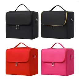 Cosmetic Bags Travel Makeup Bag Waterproof Multifunctional 28x20x25cm Lightweight Box Case Pouch