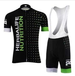 Tops NEW 2019 men Bike Team Pro Cycling Herbalife Jersey Breathable Gel Pad top Herbalife short sleeve Cycling Clothing bike Wear H1020