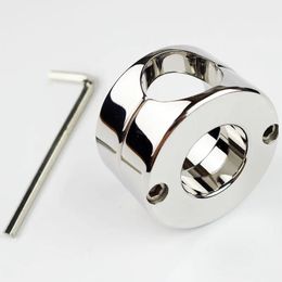 Cockrings Stainless steel Ball Weight Scrotum Ring Penis cock testis Restraint device Adult sex products 620g Ball Stretcher 2015 NEW
