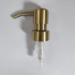 Liquid Soap Dispenser Stainless Steel Pump Head Lotion 28/400 Thread Bottle Press Nozzle With Tube