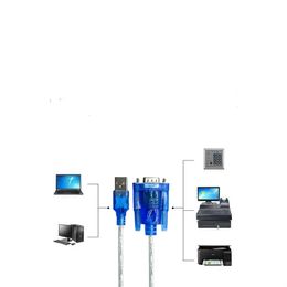 Transparent USB to 232 Serial Port Cable USB to Serial Port 9 Pin DB9com Port USB to Serial RS232 Conversion Cable Data Cab