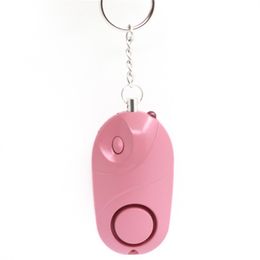 Personal Alarm for Children Girl Women Old Man Security Protect Alert Safety Scream Loud Keychain 130db Egg LED Anti-Lost Alarms Dropshipping