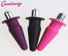 Mini anal vibrator plug erotic toys secret sex toy butt plug vibrating prostate massage adult toys for men women S9217463455