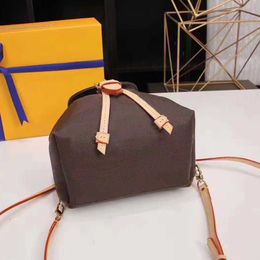 Sperone Designer Pocket Compartment Backpack Bags Mini Fashion Shoulders Genuine Leather Luxury Phone Bag Women Coin Backpacks Eikal