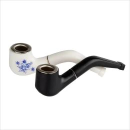 smoke kit 60mm super mini plastic smoking small smoking pipe creative filter cigarette hand pipe holder portable material plastic metal ZZ