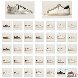 With Box Goldenlys Gooselies Sneakers Fashion Basket Golden Shoes Star Sneakers White Distressed Dirty Designer Superstar Men And Women 2FWT 1OO1 OCK7