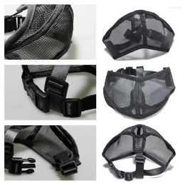 Dog Carrier 69HC Breathable Nylon Mesh Muzzle For Cat Small Puppy Adjustable Muzzles