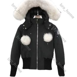 Moose Knuckle Puffer Jacket Woman Fur Coat Down Men's Designer Moose Down Jacket Winter Jackets Mens Womens Windbreaker His-and-hers Fashion Mooseknuckle KFQY