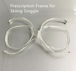 Prescription Frame for Skiing Goggle TR90 Flexible Bendable Ski Goggles Rx Insert Optical Adaptor Universal Size Inner Frame5196097