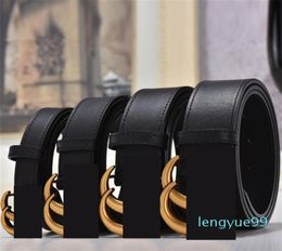 Luxury Fashion Large Buckle Leather Belts with Luggage Designer Men039s Wear High Quality Men039s Wear Belts270n9885758