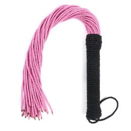 Weaved Spanking Flogger BDSM Games Butt Lashing Whip SM Goods Fetish Women Sex Accessories Adult Supplies Toys For Couples 240102