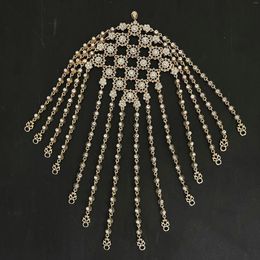 Hair Clips Arabian Vintage Style Wedding Bridal Tiara Headpiece Chain Algerian Metal Jewellery Luxury