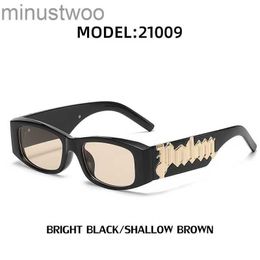 Small Frame Retro Women High-end Panel Design Letters Palm Angles Sunglasses for Men with Personaliz Designer IQL1 IQL1