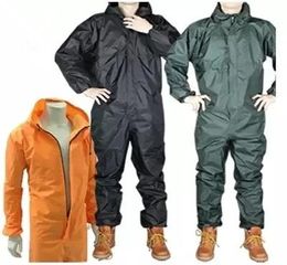 Jackets Conjoined Raincoats Overalls Electric Motorcycle Fashion Raincoat Men and Women Fission Rain Suit