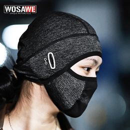 WOSAWE Balaclava Warm Mask Full Face Winter Four Seasons Breathable Ski Mask Motorcycle Cycling Scarf Hat Casco Moto Helmet Hood 240102