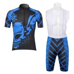 Sets Ghost Blue Team 2024 Cycling Jersey Set Short Sleeve kit Clothing Mtb Bike Clothing Summer Bicycle wear Sportswear K7