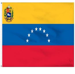 Venezuela Flag 3x5 Ft Bolivarian Republic of Venezuela VEN Country National Flag Made of Polyester FLying Hanging Any Custom Style7030743