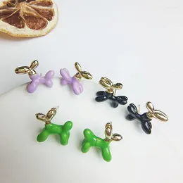 Dangle Earrings 2024 Design Pony Ear Studs Female Korea Dongdaemun Small Fresh Cute Short Accessories Wholesale