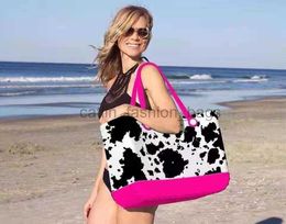 Beach Bags Eva Printed Bag Large Capacity Portable designer handbag tote lady shoulder bagscatlin_fashion_bags