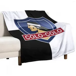 Blankets My City Colours Colo From Chile Throw Blanket Kid'S For Sofa Vintage Decorative