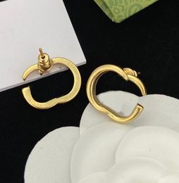 Women Stud Earings Fashion Gold Earring Designer For Mens Hoops Women Jewellery Luxurys 925 Silver Studs Bijoux De Luxe With Box6585986