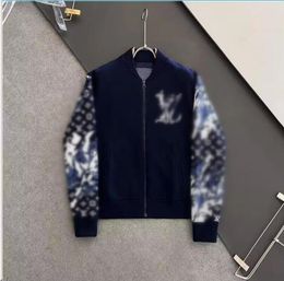 2024 new Women's cardigans zipper luxury Sweaters knitwearmen brand designer printed letters casual sweaters jacket