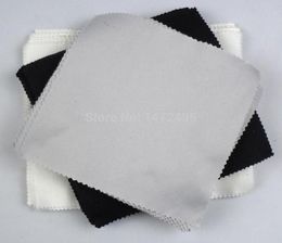 14cm14cm Lens bags Clothes Microfiber Glasses Cleaning Cloth Black Square sun glasses Eyewear Accessories8265233