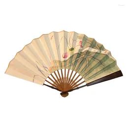 Decorative Figurines Door Frame Ancient Style Custom Folding Fan Inscription Calligraphy Hand-Painted Chinese Boutique Gift For Foreigners