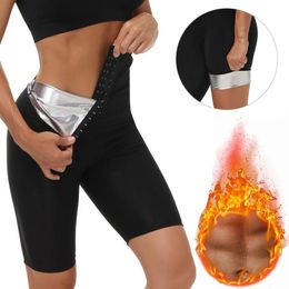 Skirts Sauna Sweat Pants for Women High Waist Slimming Sauna Shorts Compression Thermo Workout Exercise Body Shaper Thigh Trimmer Gym