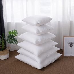 45x45cm White Cushion Core PP Cotton Filler Filling Non-woven Cushions Pillow Insert 240103