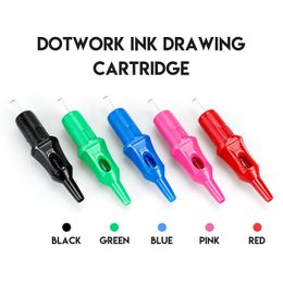 20Pcs Cartridge Needle Black Colour Tattoo Practise Needle Universal Ballpoint Needle For Tattoo Beingger Practise Supplies 240102