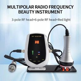 Equipment New Model Multipolar RF Face Lifting Slimming Radio Frequency Machine Red Light Skin Rejuvenation Anti Aging Wrinkle Removal Skin