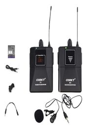 Video Recording Mini Portable Transmitter Lapel Mic Youtube Vlog Receiver Phones Wireless Microphone System Interview Microphones1258068