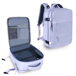Women Travel Backpack Airplane Large Capacity MultiFunction Luggage Lightweight Waterproof Women's Casual Bag Notebook Bagpacks 240102