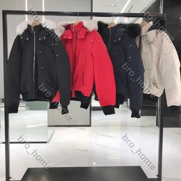 Moose Knuckle Puffer Jacket Designer Down Jacket Winter Jackets Mens Womens Windbreaker His-and-hers Down Jacket Fashion Casual Thermal Mooseknuckle Jacket Q48B