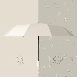 Umbrellas Cute Parasol Umbrella Fold Ultralight Beach Outdoor Portable Chinese Women Designer Guarda Chuva Rain Gear FY28XP