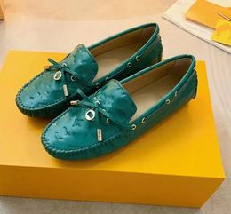 Handmade Women Gloria Loafers Classic Studs Bottom Coated Fashion Shoes