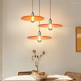 Pendant Lamps Nordic Designer LED Lamp For Kitchen Dining Room El Bedroom Bauhaus Aesthetic Decor Lighting Appliance
