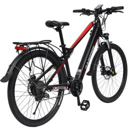 Randride Y-90 electric mountain bike with 48V invisible battery 40km/h with pedal assist for snow, suitable for men