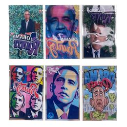 Packing Bags Obama 35G Mylar Zipper Pouch Storage Retail Package Packaging Ictsw