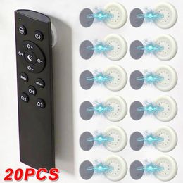 Hooks 20/2Pcs Magnetic Hook Multi-Purpose Wall Mount Anti-Lost Magnet Holder Fridge Sticker Remote Control Storage Organizer