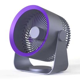 Electric Fans Multifunction Electric Fan 4000mah Rechargeable air circulation Stand Fans Summer Cooling Camping fan Portable air conditioner YQ240104