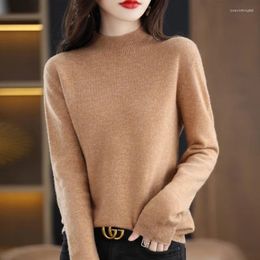 Women's Sweaters Cashmere Sweater Female Merino Wool Winter Women Knitted Femme Pullover Top Warm 2024