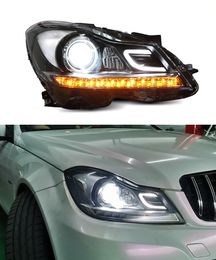 Car Light for BENZ W204 LED Daytime Running Headlight 2011-2013 Turn Signal High Beam Head Lamp