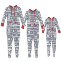 Outfits Christmas Mother and Daughter Clothes Family Matching Clothing Pyjamas Dress Boys girls Romper women dress ladies men Home clothes